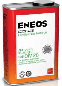 Масло моторное ENEOS Ecostage SN Синтетика 0W20 1л 