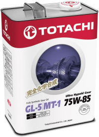 Масло трансмиссионное TOTACHI Ultra Hypoid Gear GL-5 Синт 75W85 4л